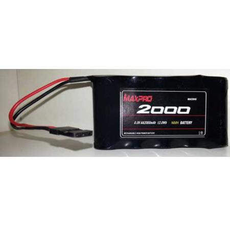 MaxPro Batteria TX NiMh 6V 2000 mAh per Futaba 6JG - MAX2046